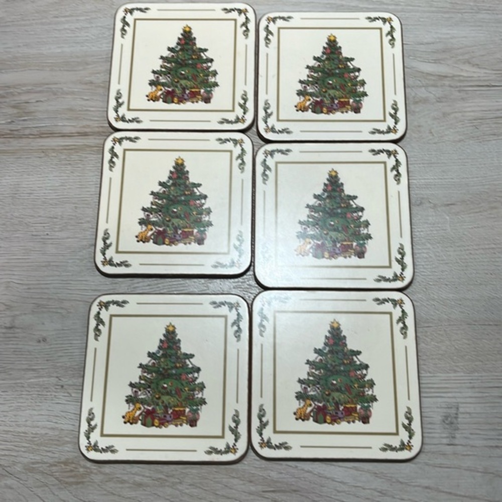 Christmas Coasters set of 6